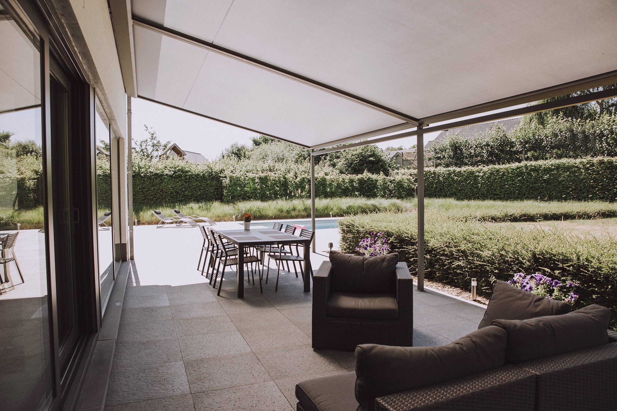 Látková pergola california