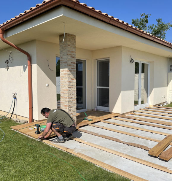 realizácia a renovácia drevenej terasy