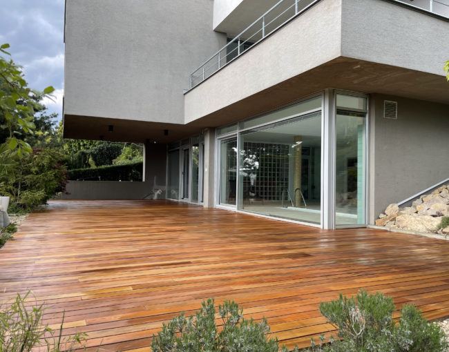renovácia drevenej terasy