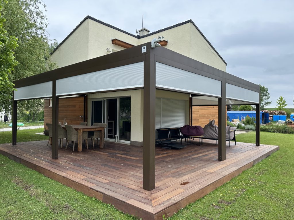 bioklimatická pergola modulárna
