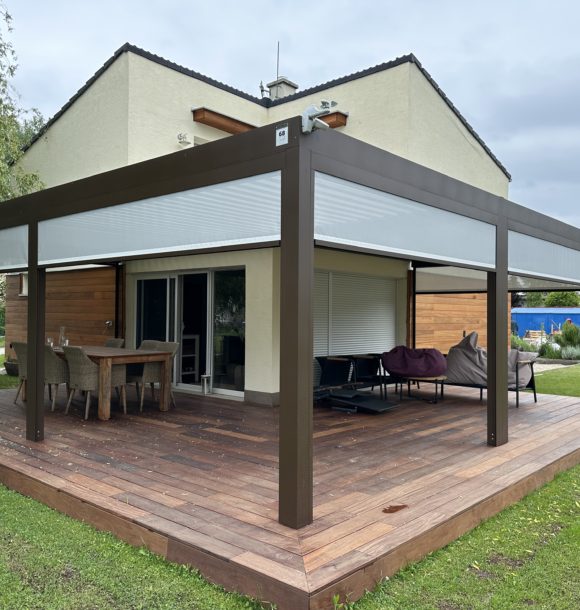 bioklimatická pergola modulárna