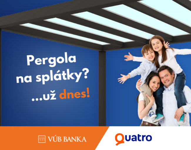 Pergola na splátky