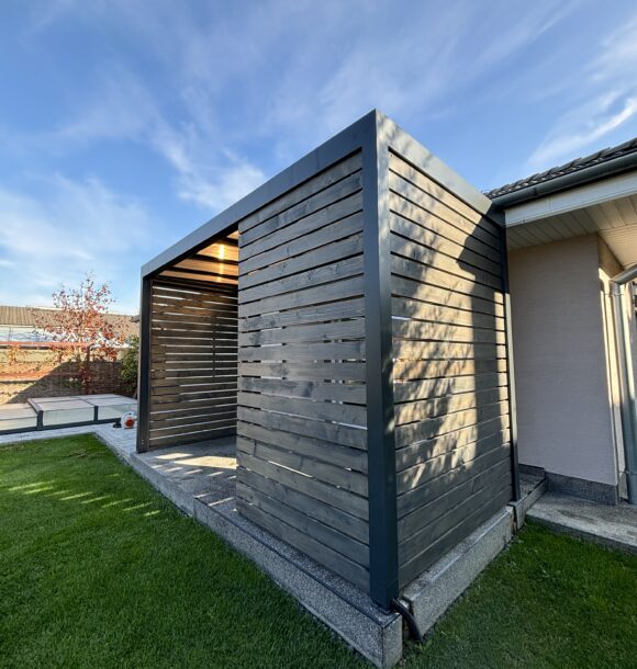 Hliníková pergola ALU DESIGN s polykarbonátom