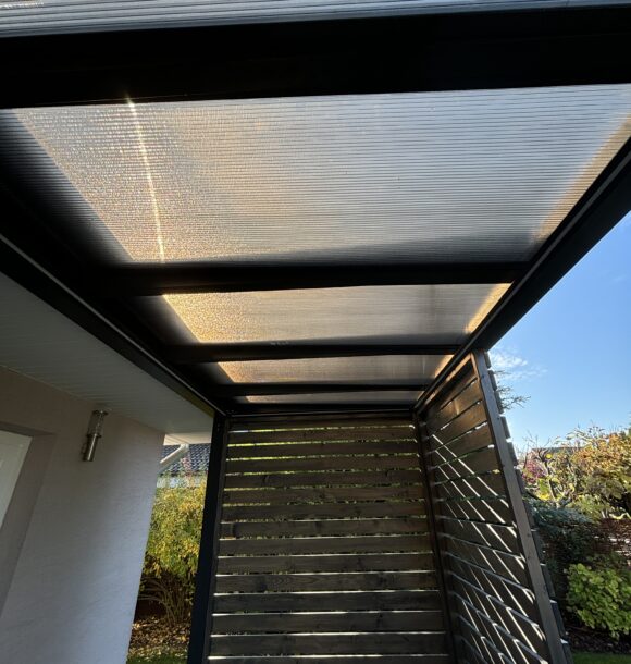 Hliníková pergola ALU DESIGN s polykarbonátom