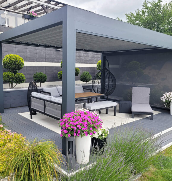 hliníková pergola